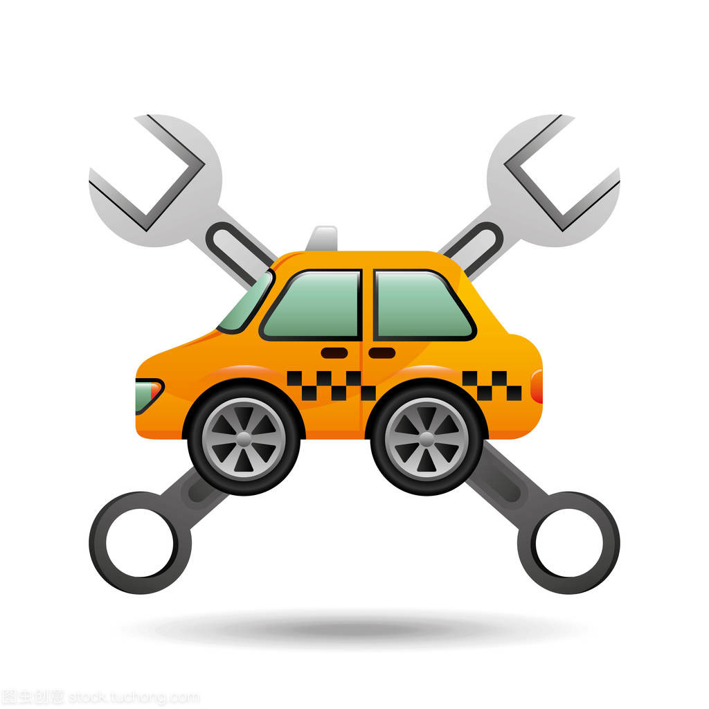 汽車出租車工具的圖標(biāo)設(shè)計(jì)修復(fù)指南